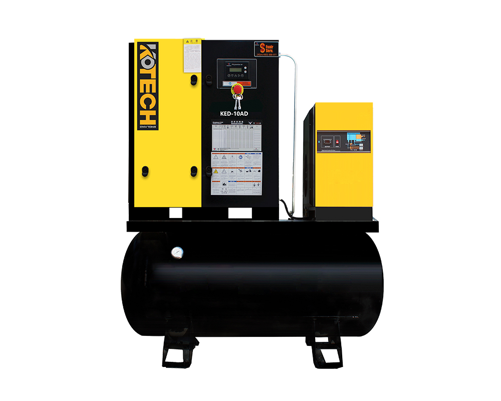 KED Series 7.5 - 22 Kw Integrated Screw Air Compressor