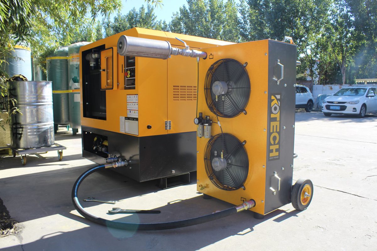 KDP Series Portable Diesel Air Compressor- Kotech Compressor
