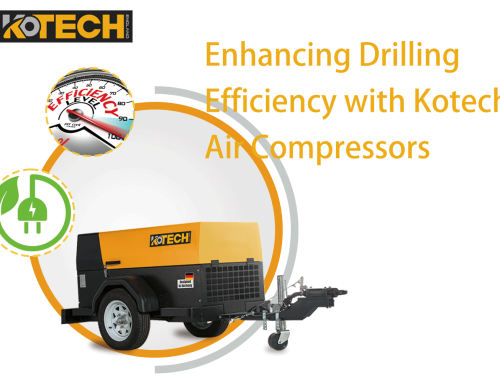 Enhancing Drilling Efficiency with Kotech Air Compressors