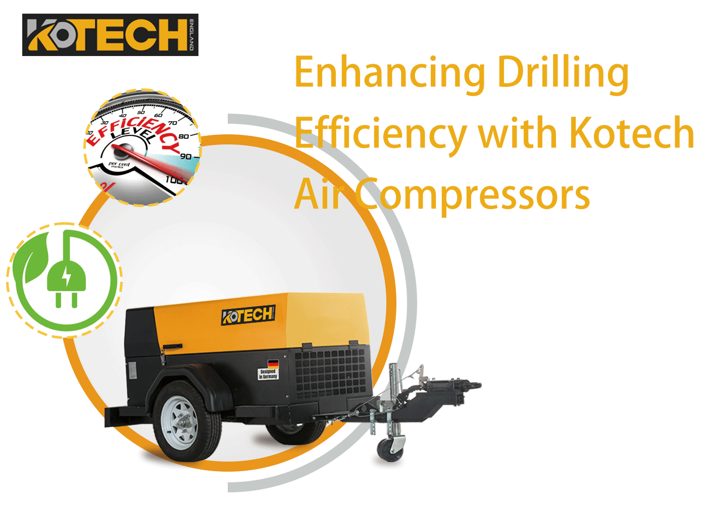 Drilling Efficiency with Kotech Air Compressors