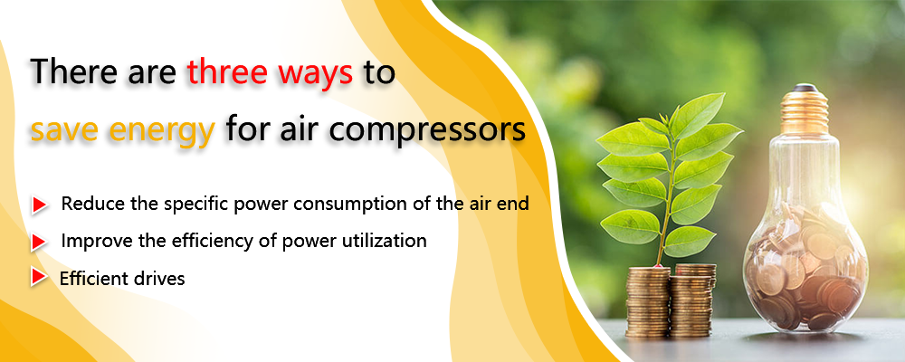 three ways to save energy for air compressors