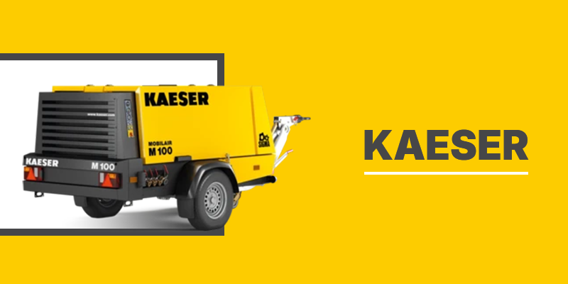kaeser portable air compressor brand