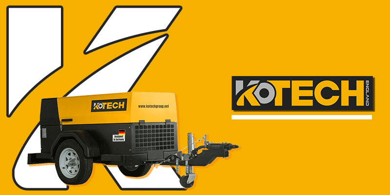 kotech portable air compressor brand