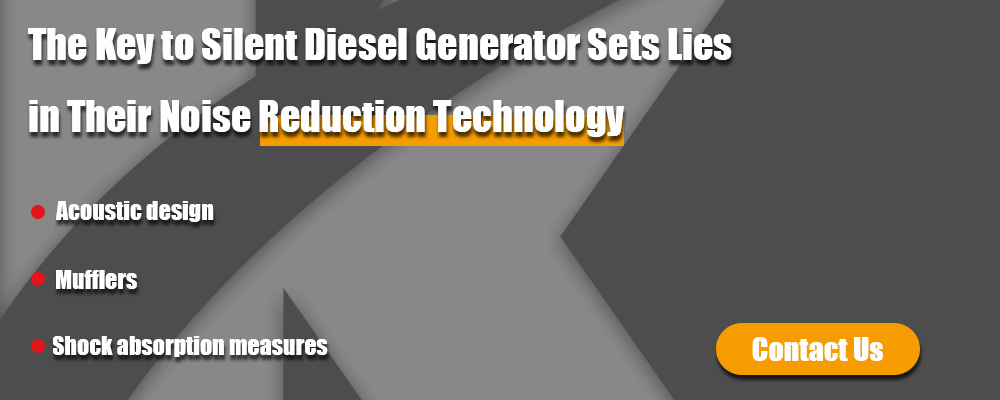 Silent diesel generator noise reduction technology