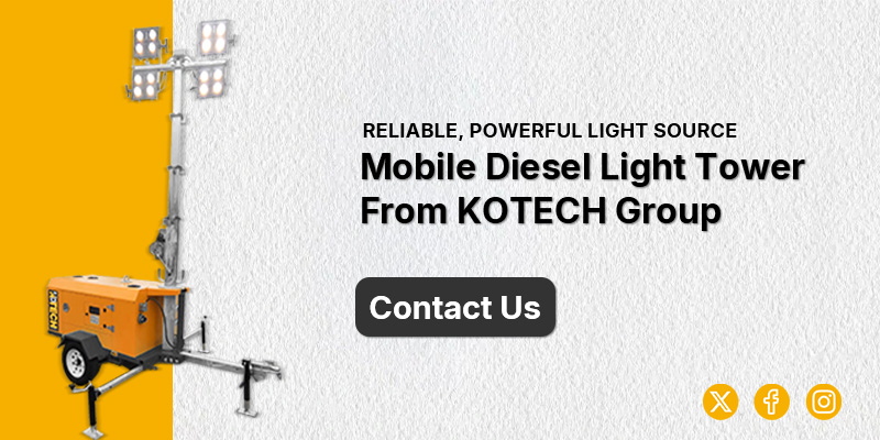 KLT Seires Mobile Diesel Light Tower for sale