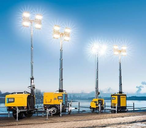 Portable LED Lighting Towers