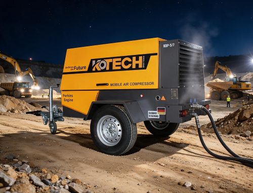Why Portable Diesel Air Compressors Are Ideal For Gold Mining In Ghana | Kotech