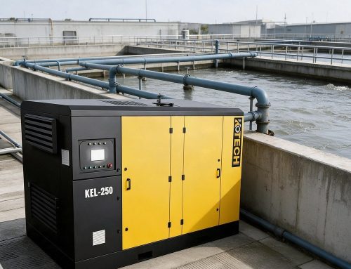 Low-Pressure Screw Compressors for Wastewater Aeration