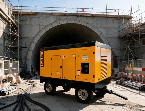 Mobile Electric Air Compressors for Subway Tunnel Projects