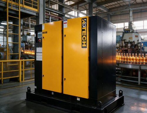 Two-Stage VSD Screw Compressors for Glass Container Plants: Continuous Air for IS Forming Machines